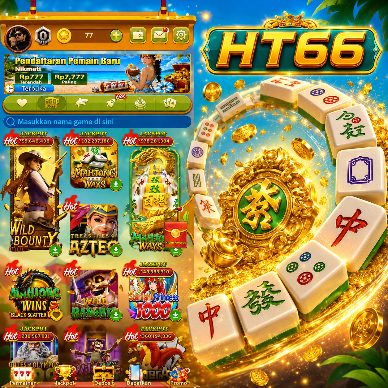 HT66 - Login ht66 App Mudah